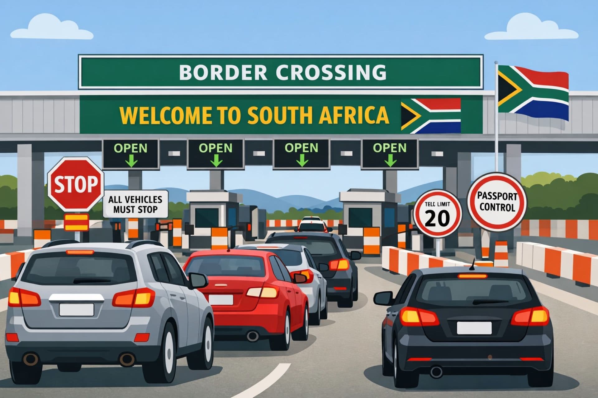 SARS Tightens Border Controls on Foreign Registered Vehicles