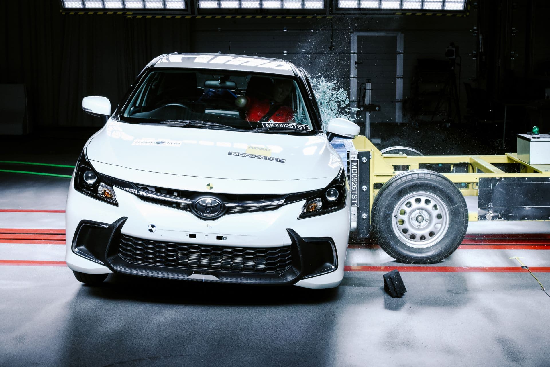Toyota’s Older Starlet Model Fails Crash Test