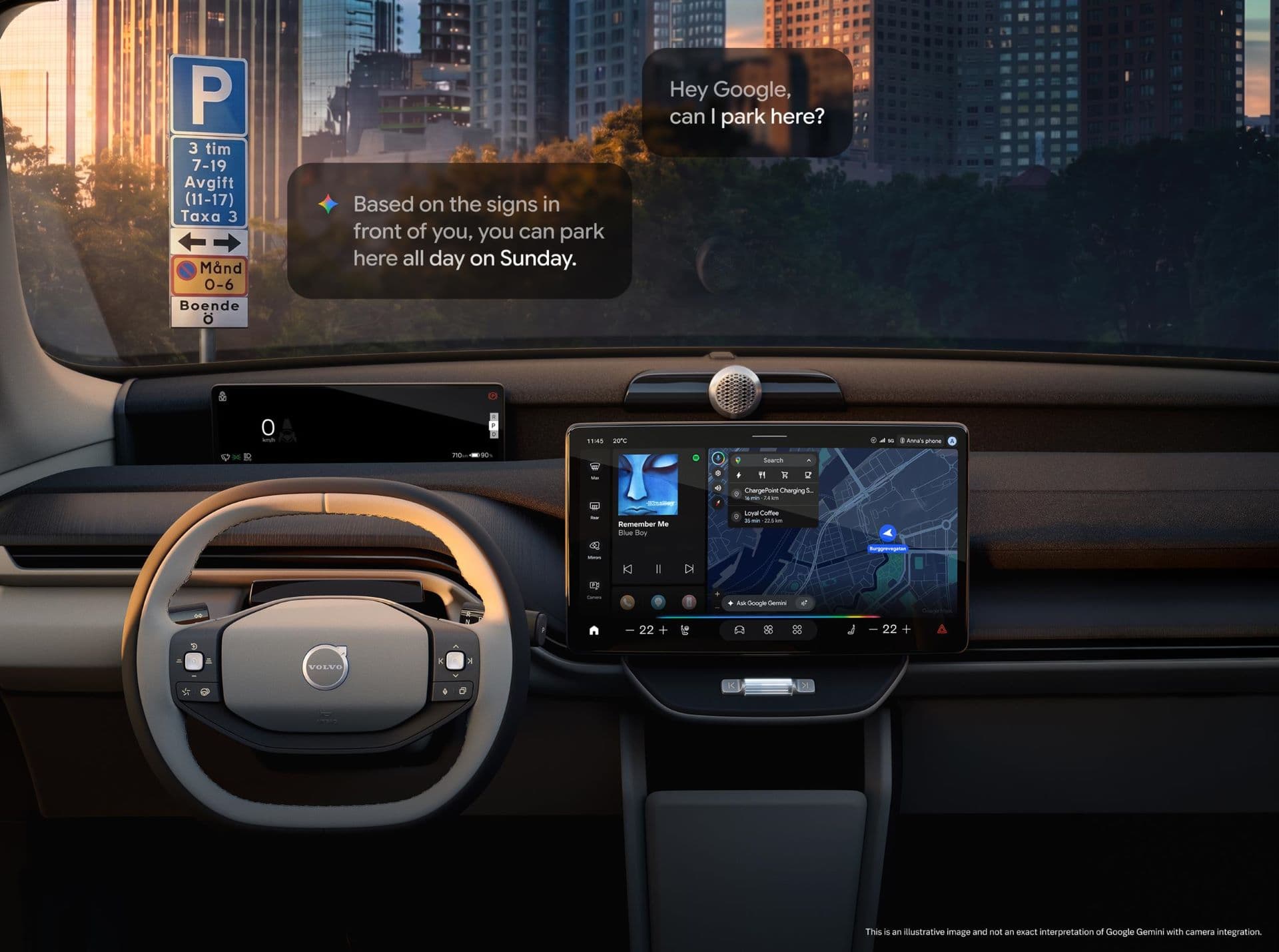 Volvo EX60 and Google Gemini Bring AI Driving Era Launch