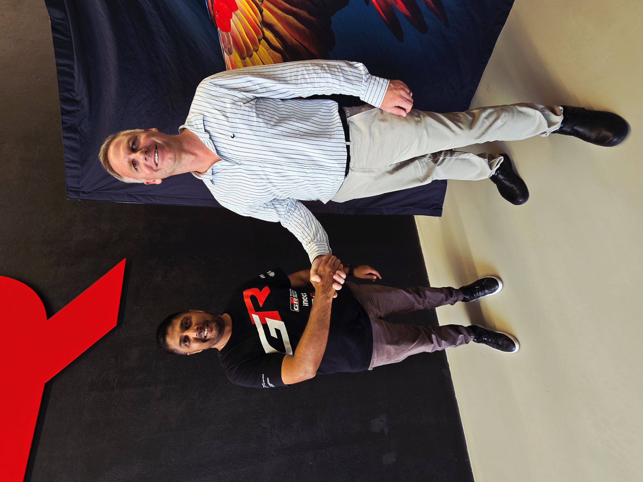 Shameer Variawa (SVR) and Wicus Van Wyk (BASF Coatings)